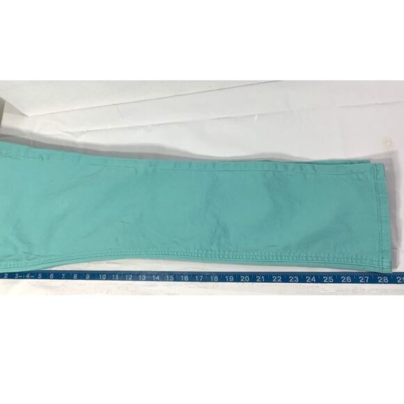 American Rag Cie Jeans Junior Size 7 S Skinny Stretch Blue Green Denim - Picture 7 of 9